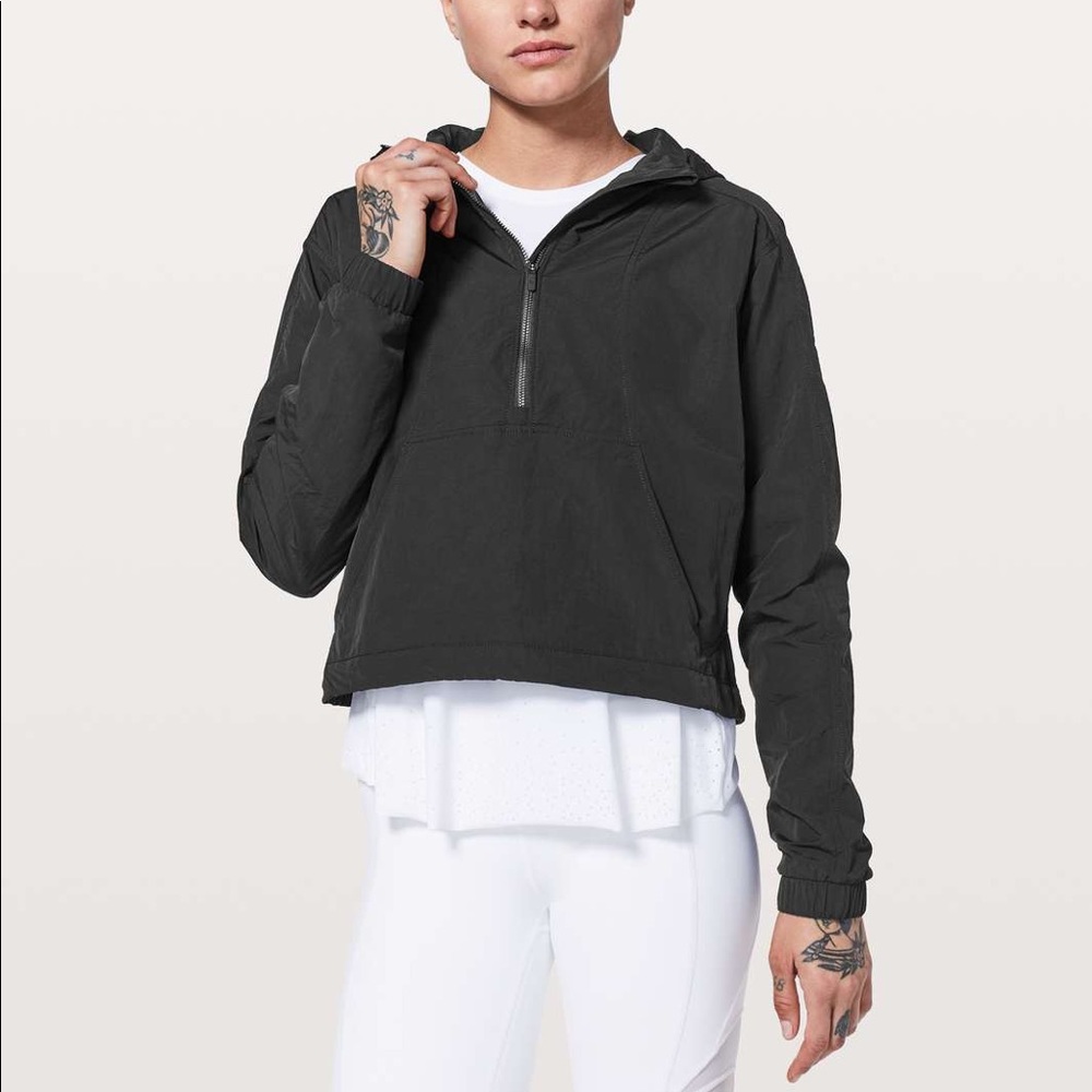 NWT lululemon hit reset ½ zip jacket